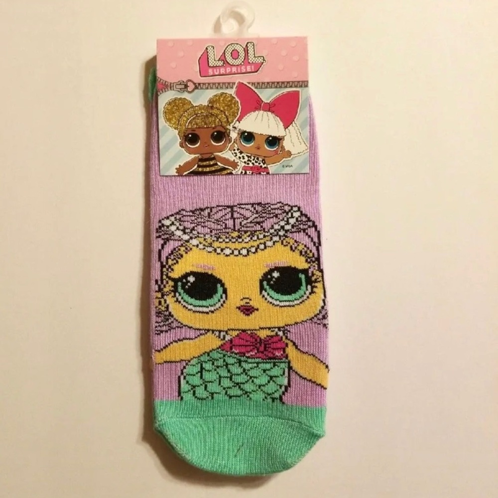 LOL SURPRISE DOLLS 1 PAIR NON SLIPPERY SOCKS